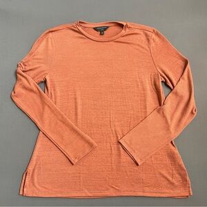 Banana Republic Rust Long Sleeve Top